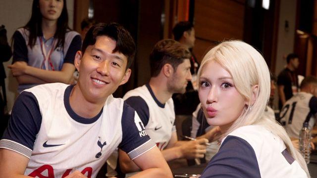 토트넘 눈치 챙겨!…레스터전 비기고 '전소미-SON' 투샷 게시→팬들 