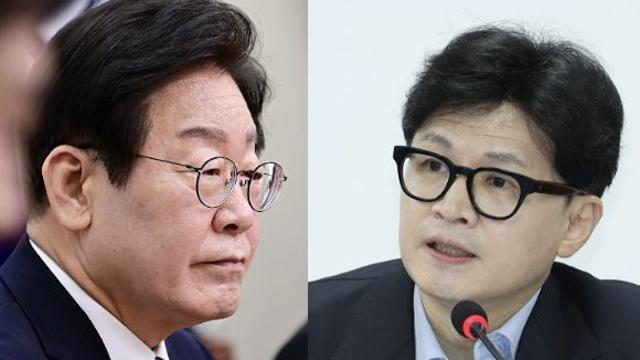 여야 지지율, 한달만에 1%p차…尹 지지율 27%[한국갤럽]