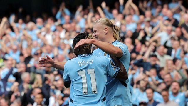 [PL 리뷰] 홀란드, 이번 시즌 첫 해트트릭의 주인공! ‘선제 실점→4골’ 맨시티, 입스위치에 4-1 대승