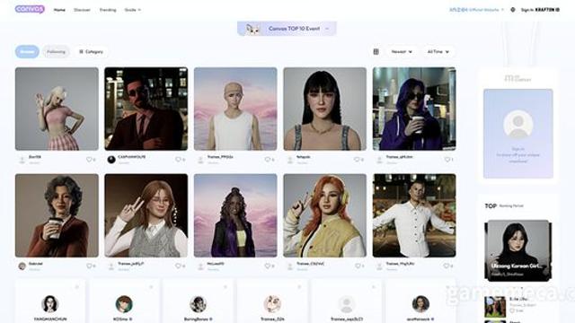 인조이, 벌써 10만개 넘는 캐릭터 만들어졌다