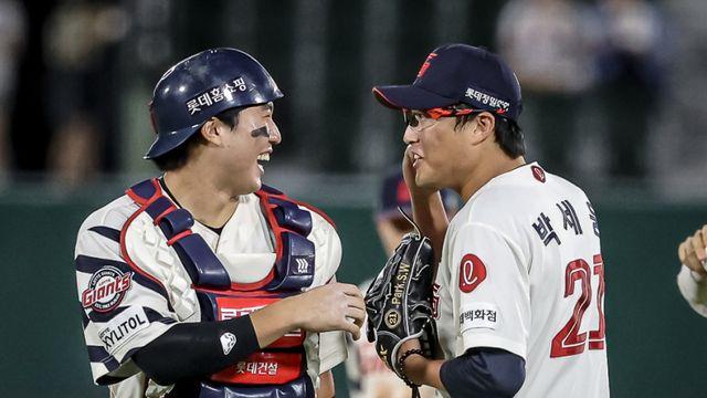 '홈 승률 1위' 롯데, 사직에서 펄펄 나는 윤나고황...데이터가 말하는 롯데 5강 호재 [IS 포커스]