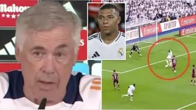 “음바페? 걱정 없지, 겨우 2주 전에 골 넣었잖아”…안첼로티는 ‘무한’ 신뢰 중