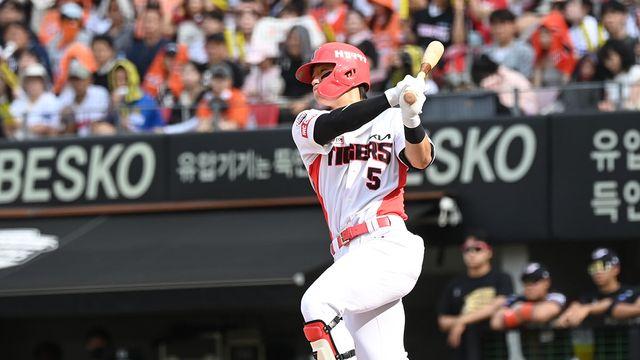 '라이온킹 넘었다' 김도영, 시즌 33호포 '쾅'...최연소 단일 시즌 최다 홈런 신기록 [광주 라이브]