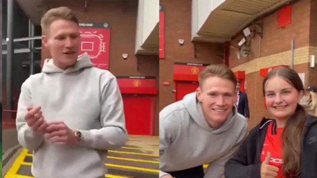 22년 만에 맨유 떠나는 성골 MF, 팬의 ‘팔찌’ 선물 받고는 “말도 안 돼! 고마워” 감동