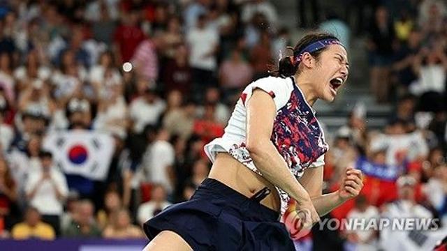 2024 파리 올림픽 최고의 감동적인 순간은 안세영 금메달