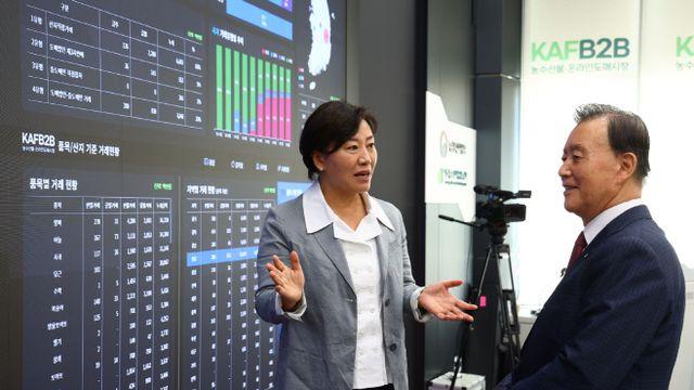 '출범 9개월' 농수산물 온라인도매시장, 거래액 2000억 돌파