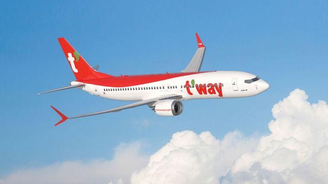 '기체 결함' 티웨이항공, 첫 파리 노선부터 결항