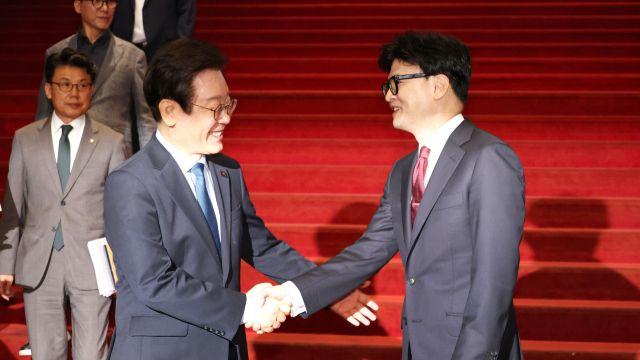 한동훈·이재명 