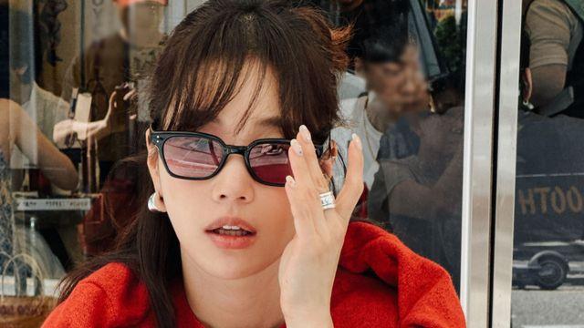 기은세, 강렬한 레드의 매혹적인 매력