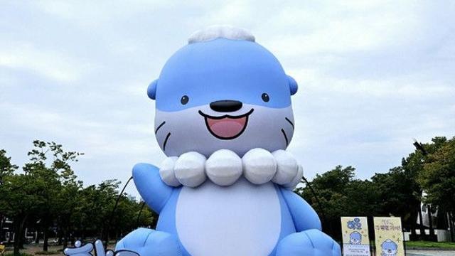 진주시, 관광캐릭터 ‘하모’초대형 조형물 올림픽공원에 전시...전국구 홍보마케팅 나서