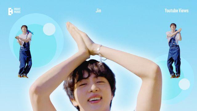 방탄소년단 진, '슈퍼참치' 퍼포먼스 비디오 1억뷰 돌파