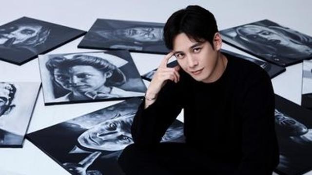 배우 겸 화가 박기웅, 키아프 서울에 그림 전시