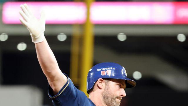 김도영과 다시 5개 차, 데이비슨 홈런왕 굳히기 돌입 