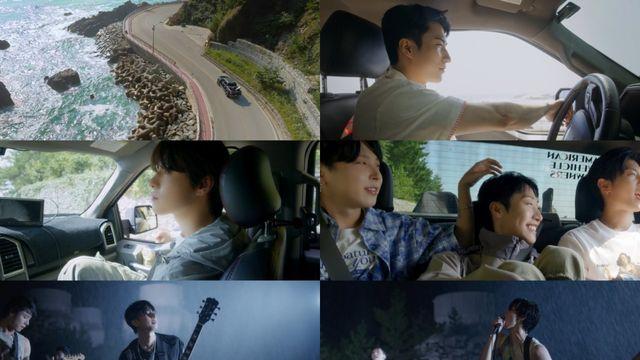 불타는 태양을 조명 삼아…원위, 질주하는 밴드 퍼포 ‘오프 로드’ [DA:신곡]