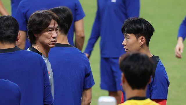 '홍명보와 재회' 손흥민 