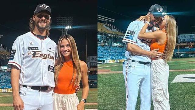 '대전 예수' 한화 와이스 아내, 한국 야구에 반한 이유…“전율 느껴졌다”