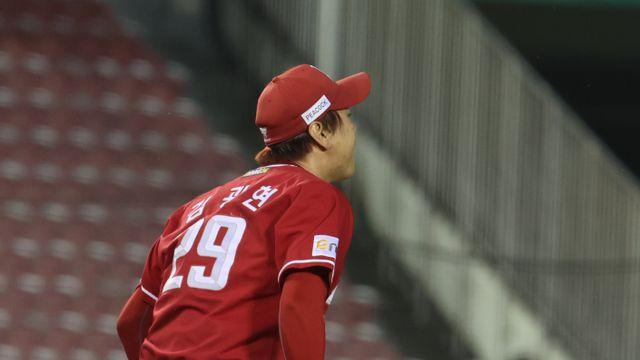 7월 17일 잠실 LG전 마지막 타구, 김광현은 이를 갈았다 