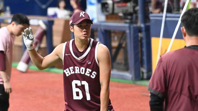 키움 장재영, 데뷔 첫 리드오프 선발 출전...홍원기 감독 