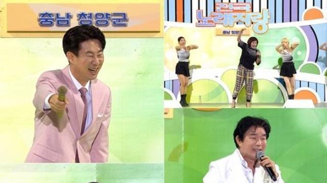 '전국노래자랑’ 남희석, 20kg 소방관 산소통 메고 턱걸이 도전! 웃음기 잃은 일요일의 하회탈! '폭소 예고'