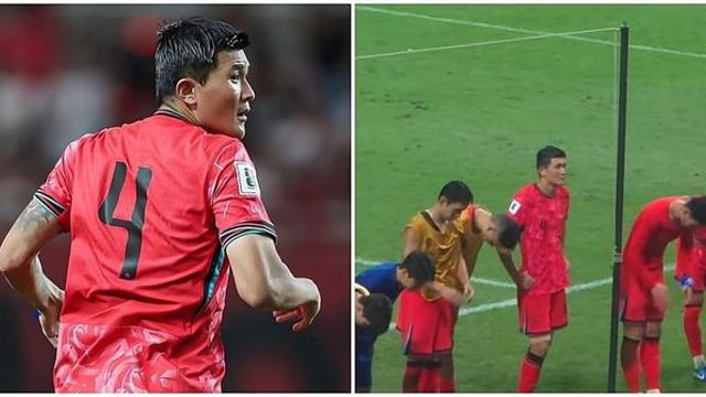 관중에 항의한 김민재, 손흥민도 팬들한테 인사하는데 혼자만 '꼿꼿'