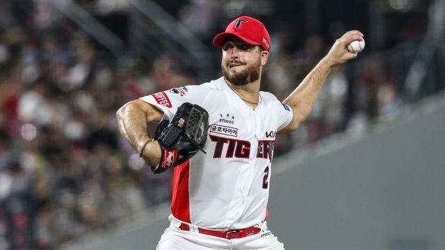 '네일 걱정 말아요' 스타우트 KKKKKKKK 탈삼진쇼+첫 승! KIA, 키움 6-2 꺾고 3연승→매직넘버 '7' [광주:스코어]