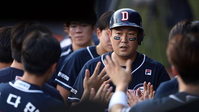'패패패패패승' 두산, 4강 복귀! 5연패 끊고 다시 달린다…'양의지 4타점' KT 12-2 완파 [수원:스코어]