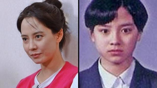 송지효, 중학교 졸업사진 미모가 '충격'...