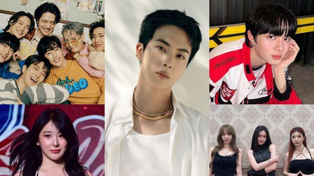 방탄소년단 진–갓세븐-이채연-누뉴 차와린-브브걸 아이돌픽 위클리 1위 [DA:차트]