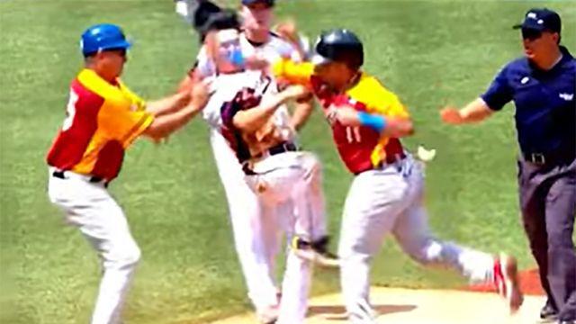 살인 슬라이딩에 주먹질까지…야구월드컵 추태 메디나, 4경기 출장 정지