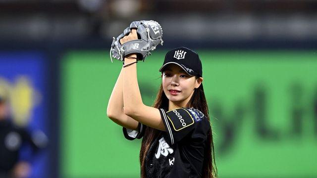 김리진, 늘씬한 와인드업~