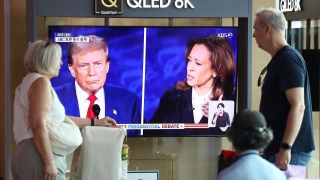 [해리스 판정승 이펙트] 자본시장 안도, 환율 안정 기대…'밸류업'에는 악재