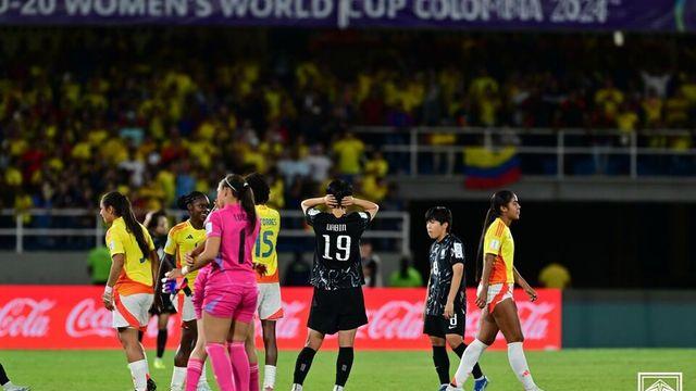 한국, U-20 여자 월드컵 16강 탈락… 콜롬비아에 0-1 석패
