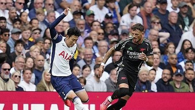 '손흥민 풀타임' 토트넘, 북런던더비서 아스널에 0-1 패