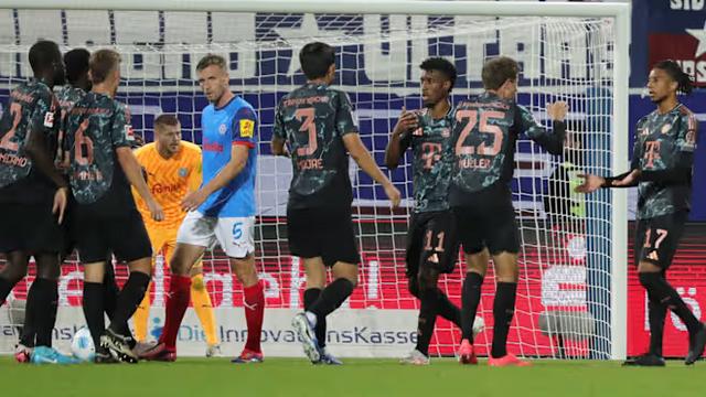 ‘KIM 풀타임’ 뮌헨, 6-1 대승→패스 성공률 92%·볼 경합 승리 5회 맹활약