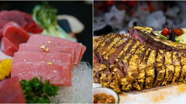 보기만 해도 고급스러운 '금빛' 요리…과연 건강에도 좋을까?