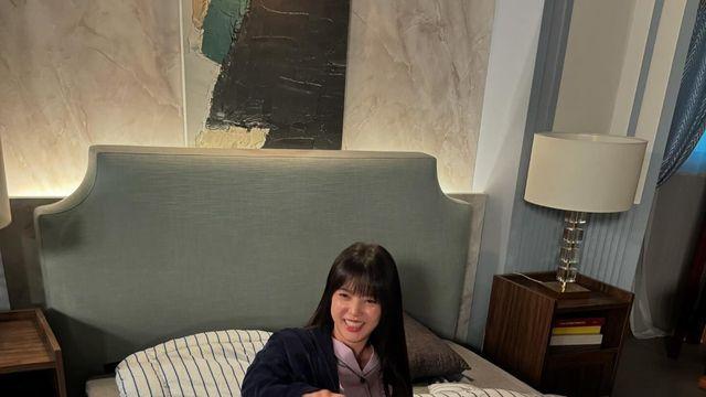 공승연, 편안함과 청순미를 동시에 담은 파자마룩