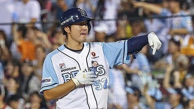 최승용 QS·김재호 2타점…두산, KIA 꺾고 4연승 신바람