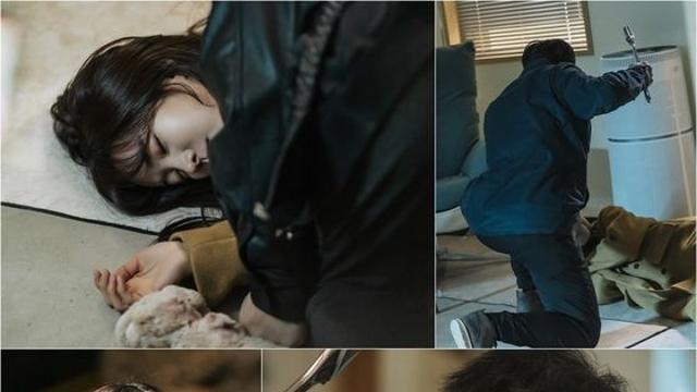 ‘나쁜 기억 지우개' 진세연, 일촉즉발 위기 상황! 둔기 든 안내상에 목숨 위협!