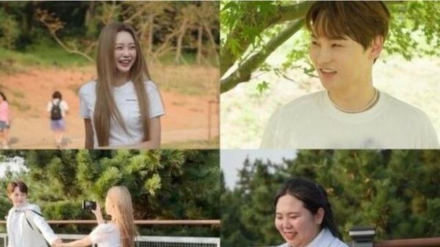 박서진X홍지윤, 뮤직비디오 촬영 현장 공개… 핑크빛 기류 감돌아