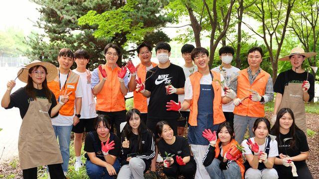 한화생명, 서울 여의도중학교에 생태정원 조성