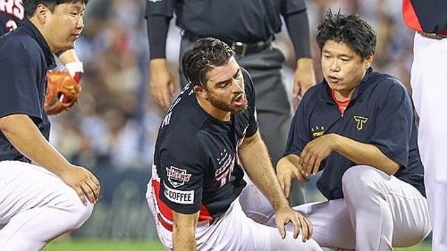 프로야구 KIA 대체 투수 스타우트, 부상으로 한국 무대와 작별