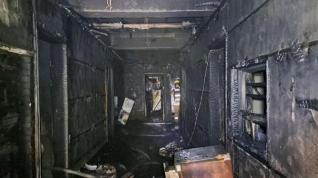 월세 문제로 앙심…청주 여관에 불 질러 3명 숨지게 한 40대 남성 '긴급체포'