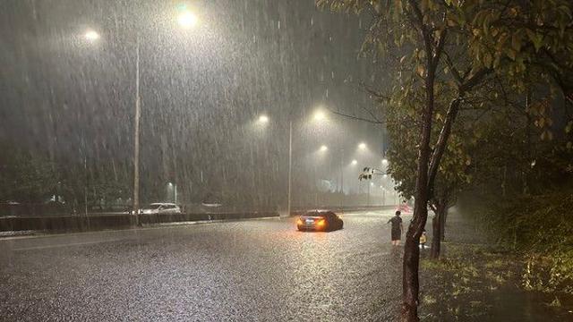 기록적인 폭우로 전국 1500명 대피···싱크홀·농작물 침수 등 피해 잇따라