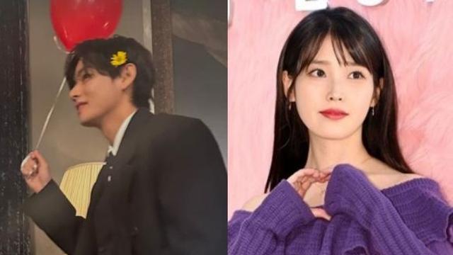BTS 뷔, 군목부 중 아이유 콘서트서 '포착'…MV 추억도 재소환 [엑's 이슈]
