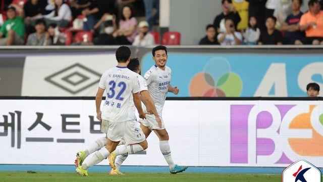 '이기제 92분 극장골' 수원, 성남에 짜릿한 2-1 역전승...3경기 무승 탈출 [현장 리뷰]