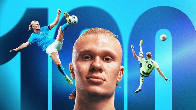 ‘기계인가?’ 홀란, 벌써 100골→‘13년 전 호날두 소환’