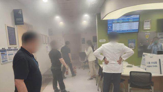 서울대병원 암센터 화재…650여명 대피 소동