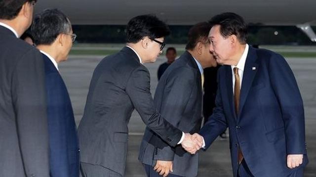 尹·韓 독대에 용산 '난색'…韓 
