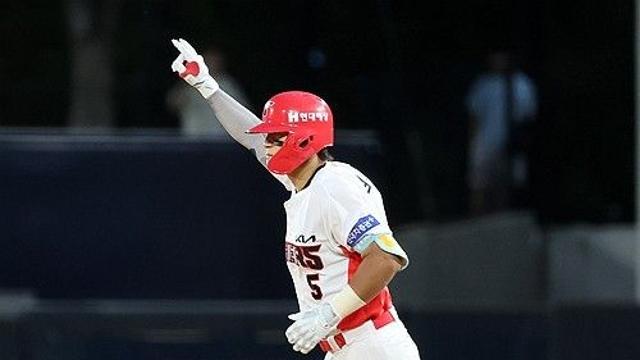 KIA 김도영 38호 홈런 쾅…40도루 먼저 찍고 '40-40' 초읽기(종합)