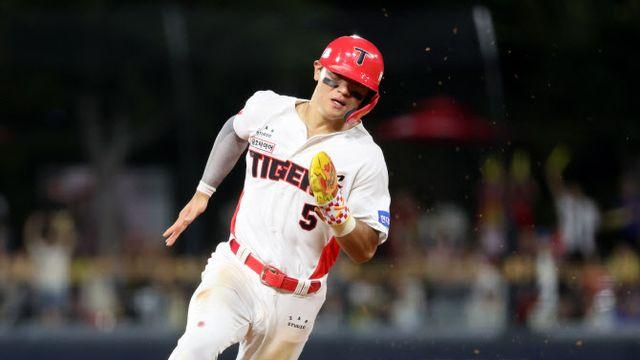 KIA 이범호 감독, 김도영에 '도루 자제령'...